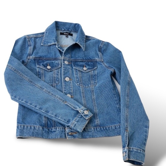 HUDSON Trucker Denim Jean Jacket Size S/M Excellent Condition Gorpcore - Picture 7 of 12